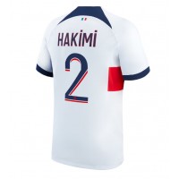 Paris Saint-Germain Achraf Hakimi #2 Auswärtstrikot 2023-24 Kurzarm